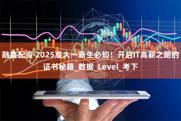 融鑫配资 2025准大一新生必知！开启IT高薪之路的证书秘籍_数据_Level_考下